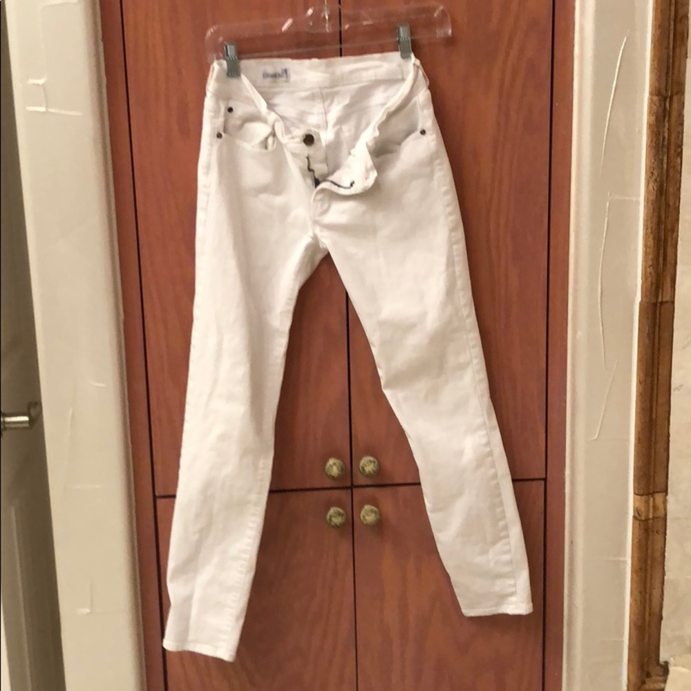 White jeans